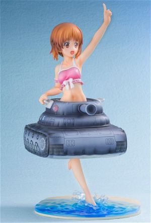 Girls und Panzer der Film 1/7 Scale Pre-Painted Figure: Miho Nishizumi Panzer vor! Swimsuit & Tank Ver.