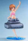 Girls und Panzer der Film 1/7 Scale Pre-Painted Figure: Miho Nishizumi Panzer vor! Swimsuit & Tank Ver. thumbnail 7