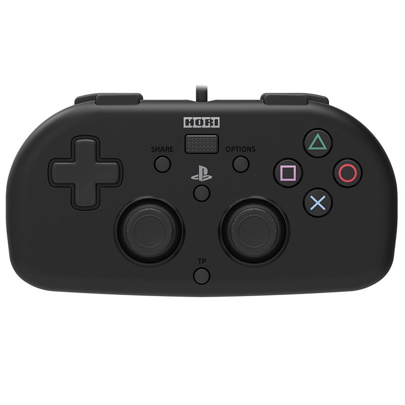 Hori Wired Controller Light for PlayStation 4 (Black) image 1