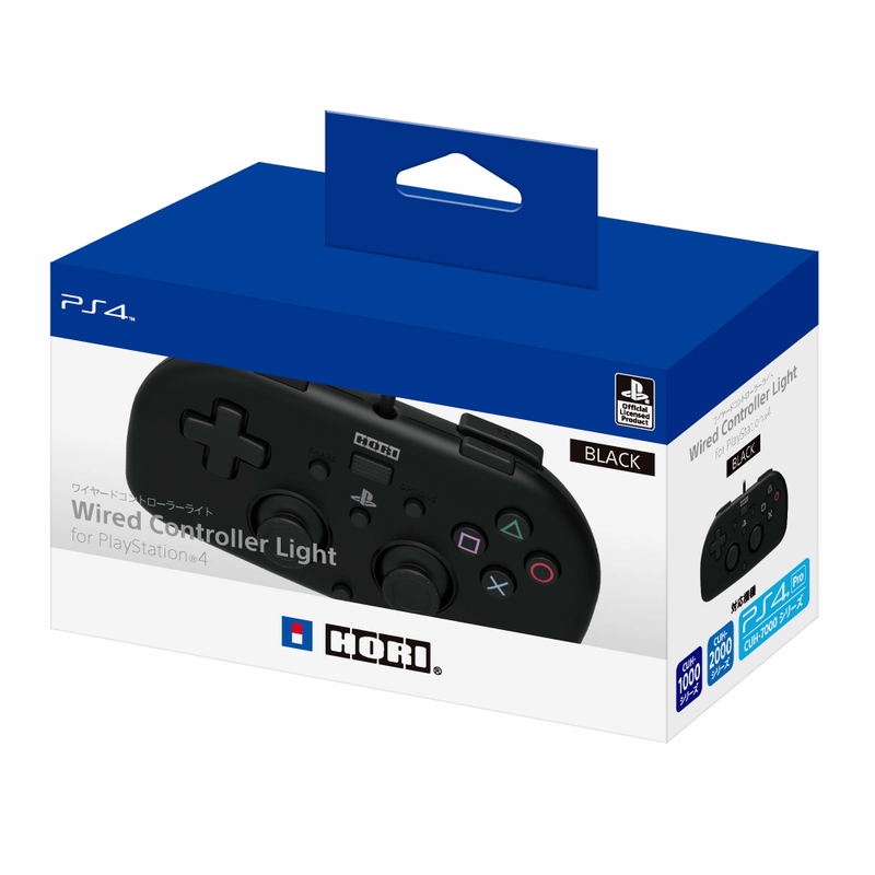 Hori Wired Controller Light for PlayStation 4 (Black) image 5