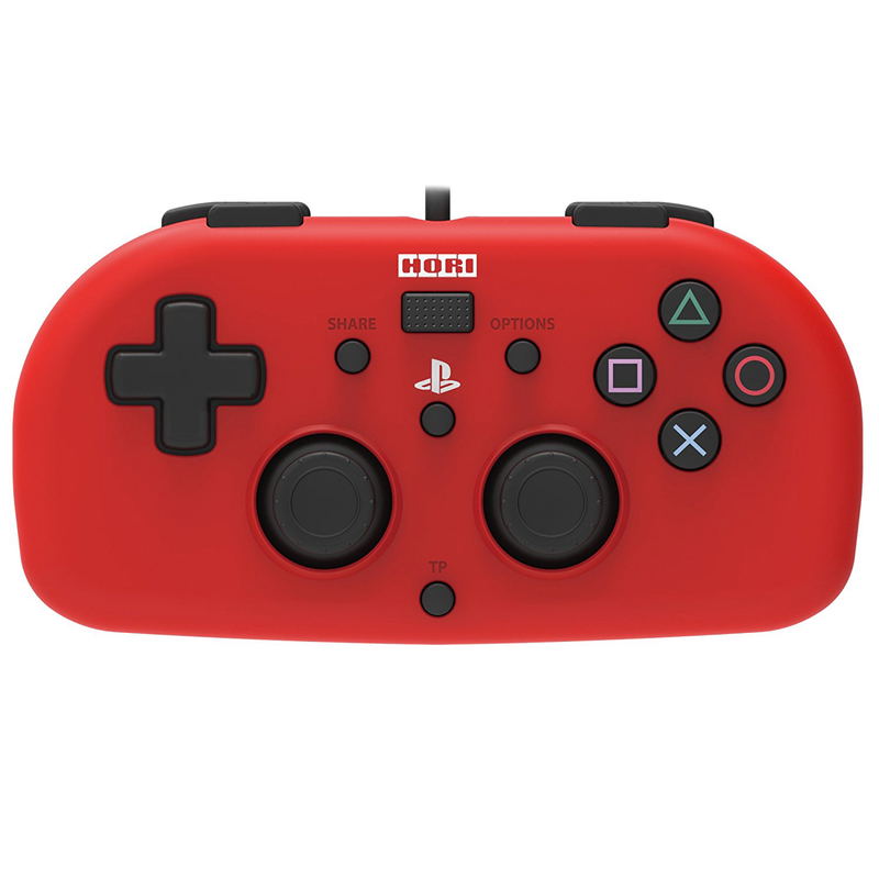 Hori Wired Controller Light for PlayStation 4 (Red) image 1