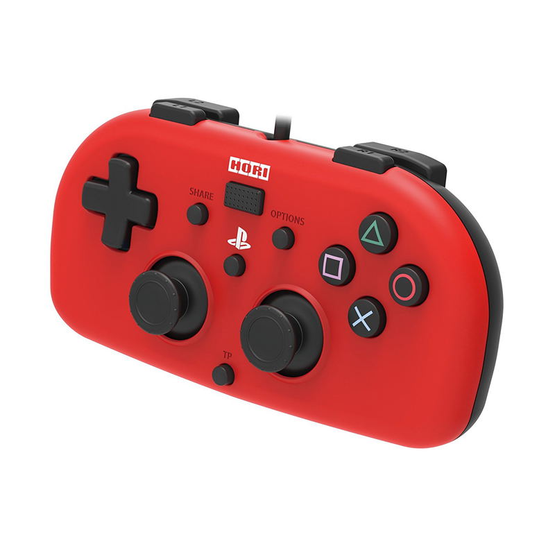 Hori Wired Controller Light for PlayStation 4 (Red) image 3