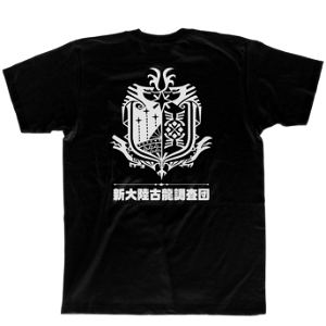 Monster Hunter: World T-shirt Black (L Size)