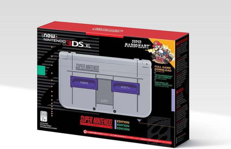 New Nintendo 3DS XL [Super Nintendo Entertainment System Edition] image 1