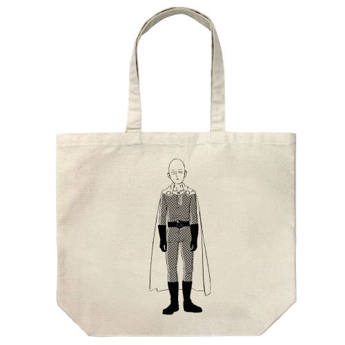One-Punch Man Saitama Large Tote Bag image 1
