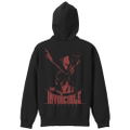 One-Punch Man - Saitama Zippered Hoodie Black (S Size) thumbnail 1