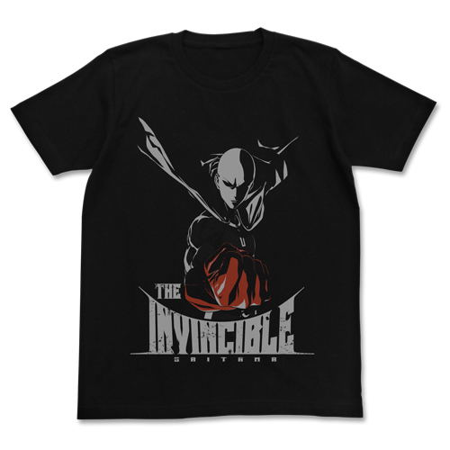 One-Punch Man T-shirt Black (M Size) image 1