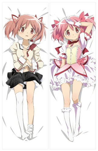 Puella Magi Madoka Magica New Feature - Rebellion Dakimakura Cover: Kaname Madoka (Re-run) image 1