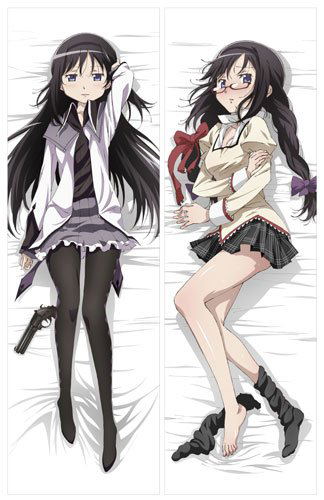 Puella Magi Madoka Magica New Feature - Rebellion Dakimakura Cover: Akemi Homura (Re-run) image 1