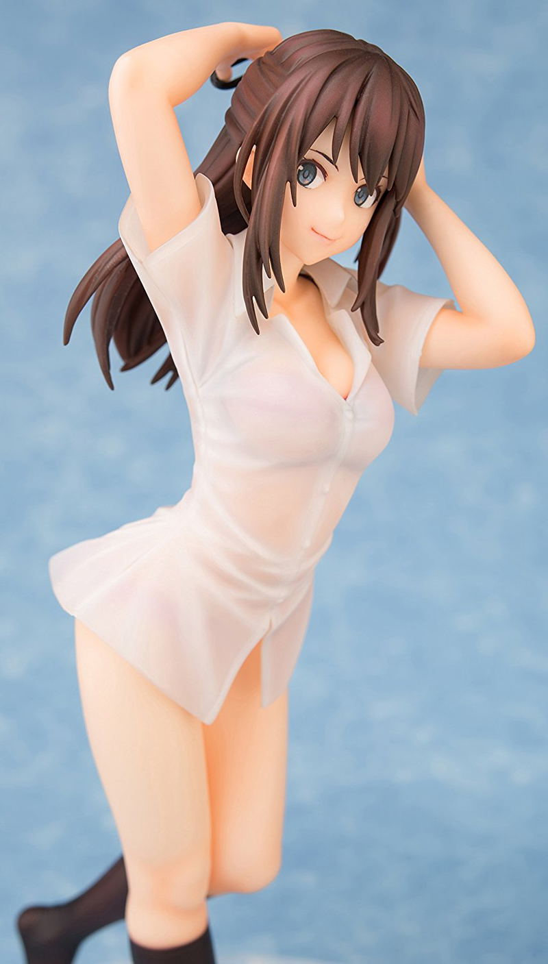 Seiren 1/8 Scale Pre-Painted Figure: Hikari Tsuneki White Shirt Ver. image 4
