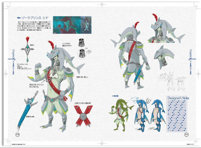 The Legend of Zelda Breath of the Wild: Master Works 30th Anniversary Book Vol. 3 image 3