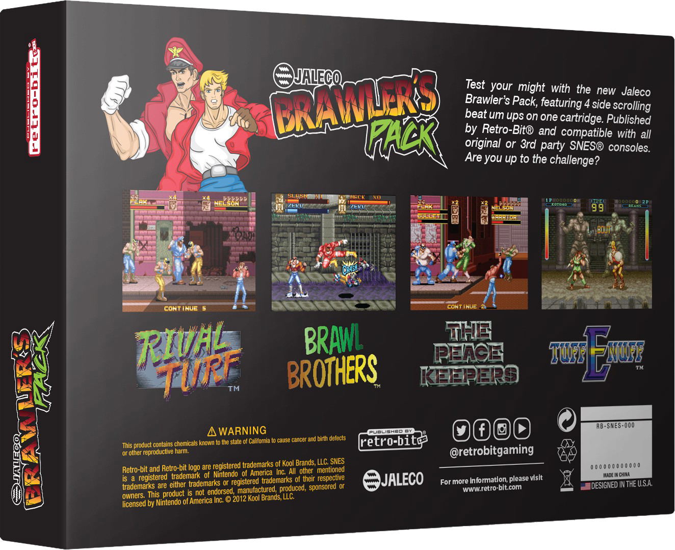 Jaleco Brawler's Pack For Super Famicom / SNES