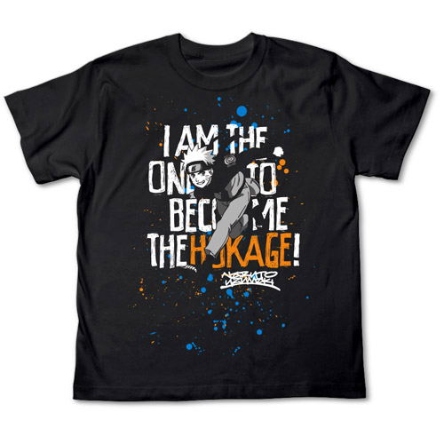 Naruto Shippuden - Naruto T-shirt Black (L Size) image 1