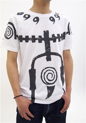 Naruto Shippuden - Nine Tails Chakra Mode T-shirt White (XL Size)