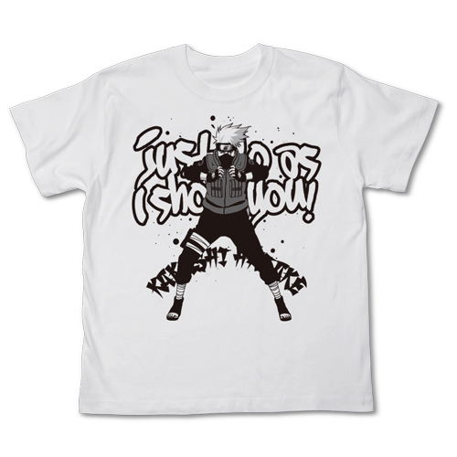 Naruto Shippuden - Kakashi T-shirt White (M Size) image 1