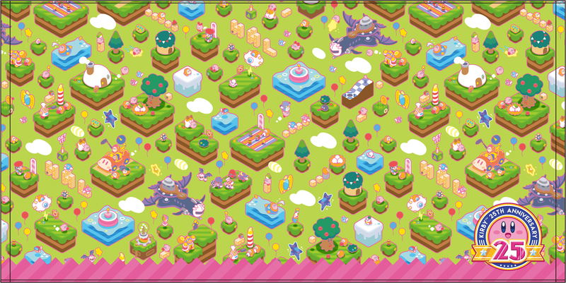 Kirby's Dream Land 25th Anniversary Bath Towel image 1