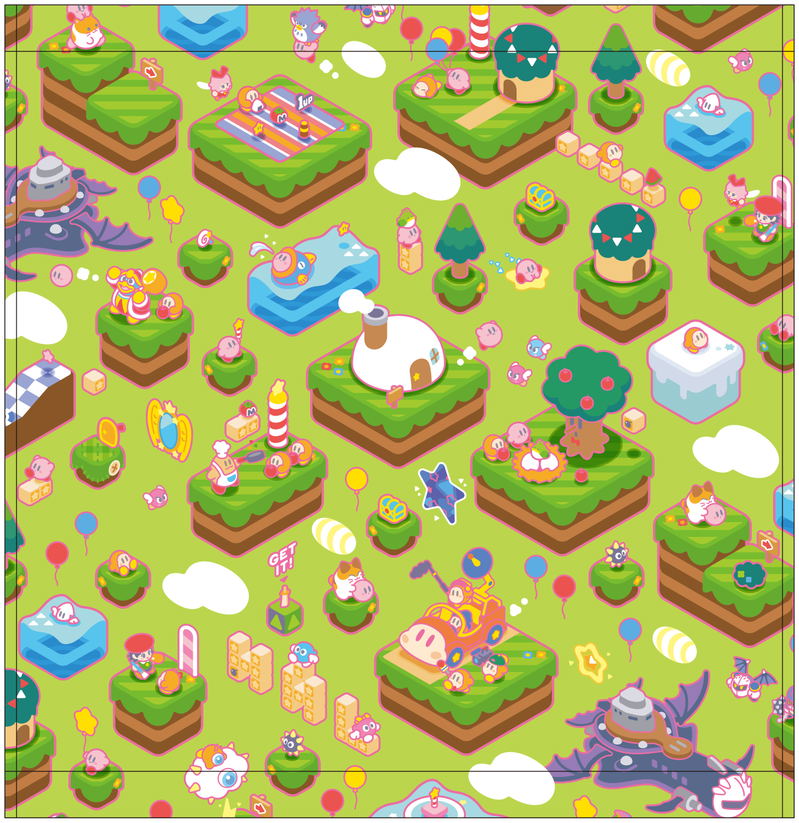 Kirby's Dream Land 25th Anniversary Hand Towel image 1
