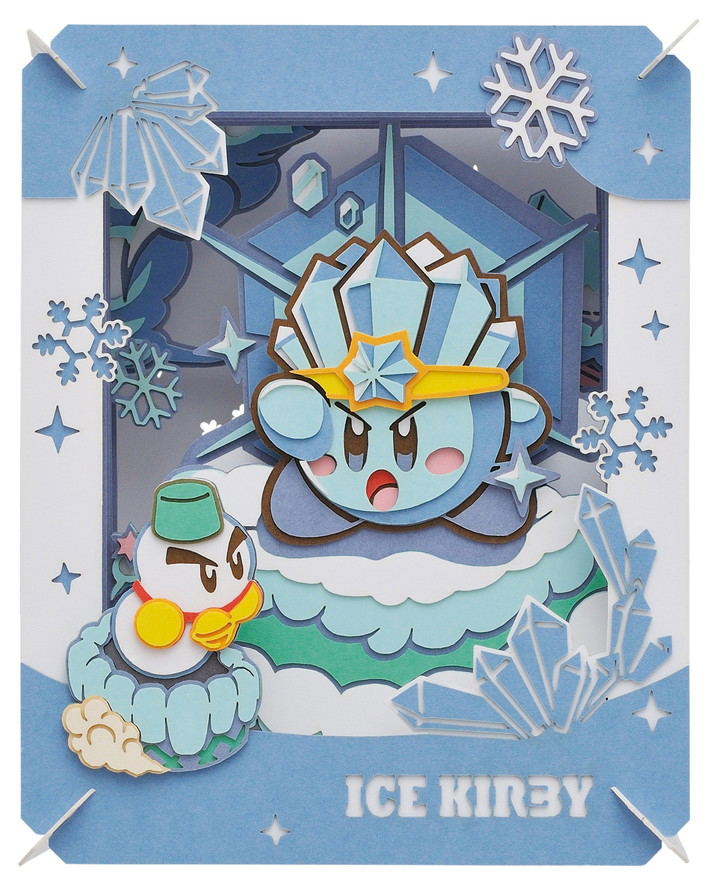 Kirby's Dream Land Paper Theater - Ice Kirby image 1