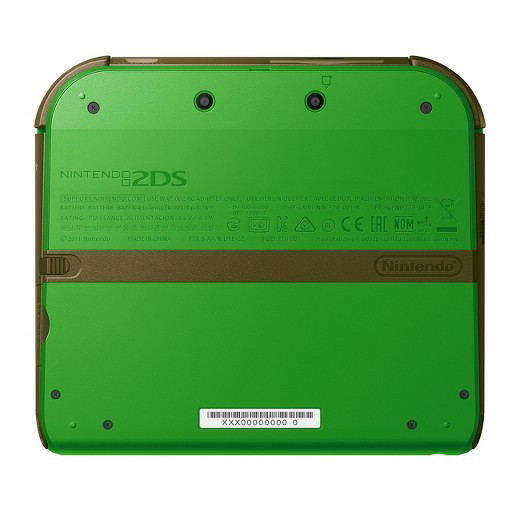 Nintendo 2DS Pre-installed The Legend of Zelda: Ocarina of Time 3D (Link Green) image 3