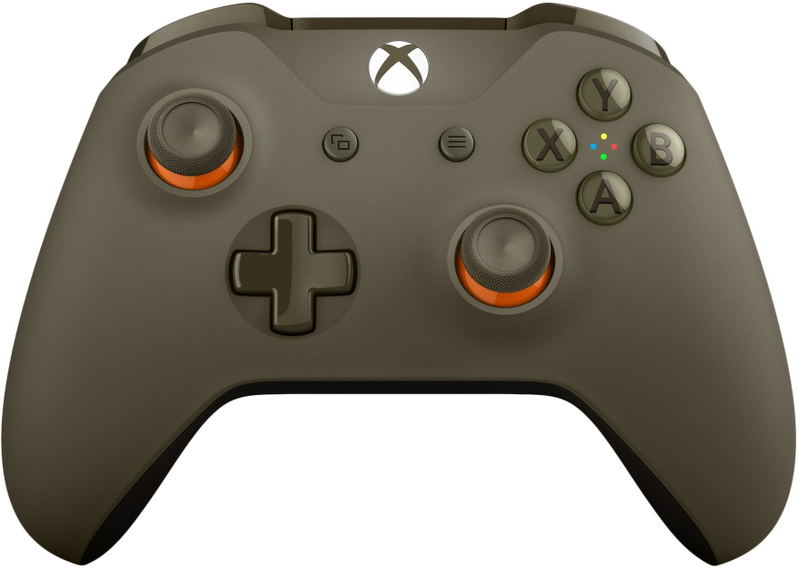 Xbox Wireless Controller (Green x Orange) image 2