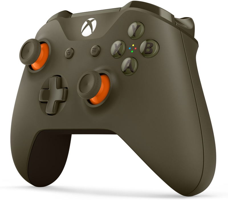 Xbox Wireless Controller (Green x Orange) image 3