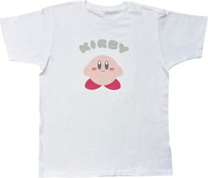 Kirby's Dream Land T-shirt Kirby White (XS Size)_