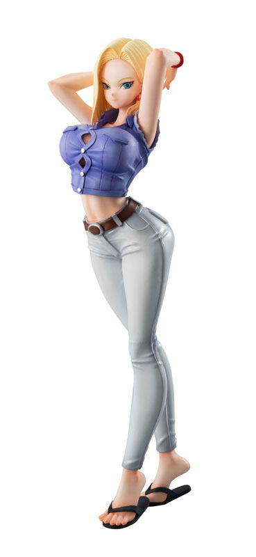 Dragon Ball Gals Dragon Ball Z Pre-Painted PVC Figure: Android No.18 Ver.III image 1