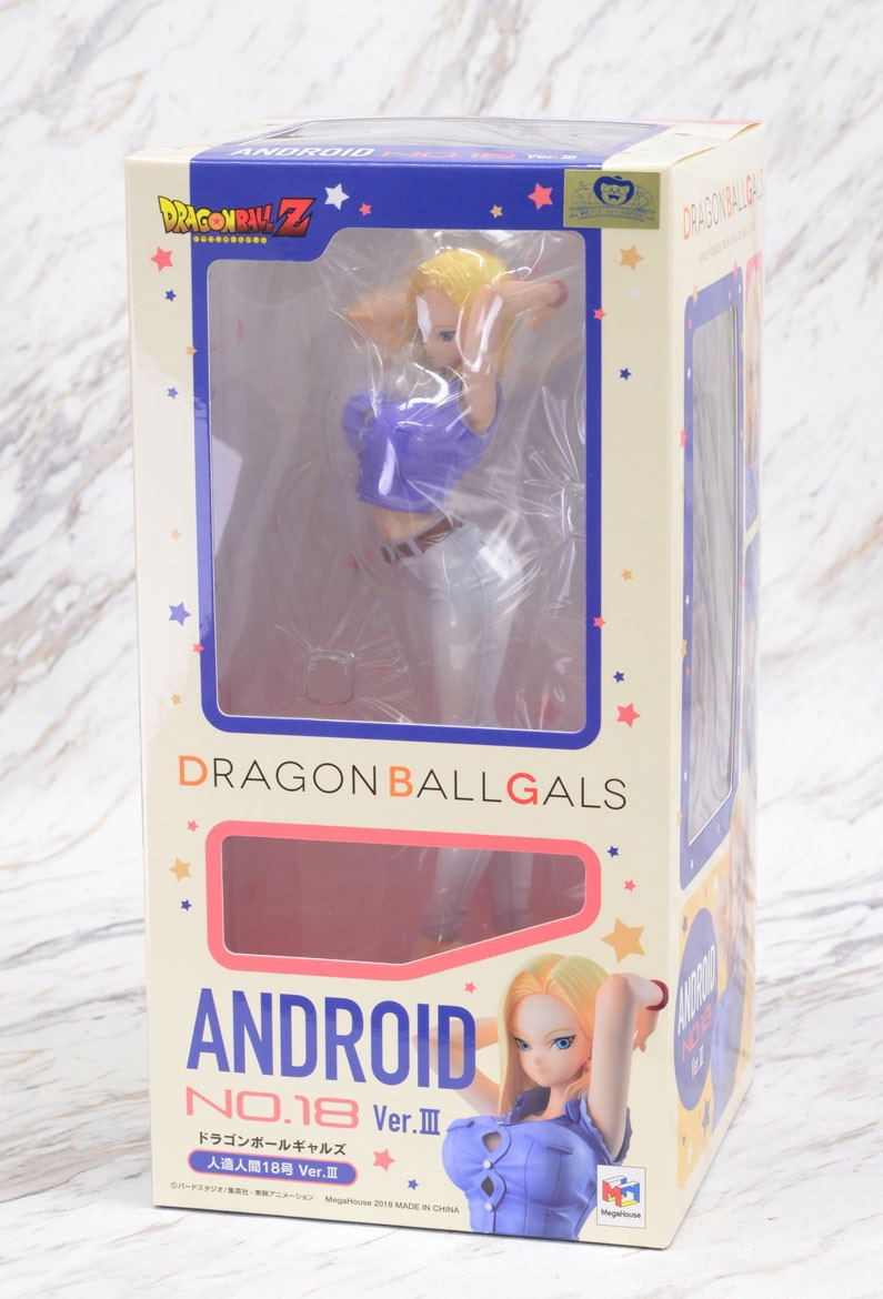 Dragon Ball Gals Dragon Ball Z Pre-Painted PVC Figure: Android No.18 ...