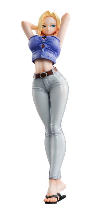 Dragon Ball Gals Dragon Ball Z Pre-Painted PVC Figure: Android No.18 Ver.III_