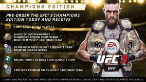 EA Sports UFC 3 [Champions Edition]