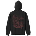Kono Subarashii Sekai Ni Shukufuku Wo! 2 - Megumin Zippered Hoodie Black (M Size) thumbnail 1