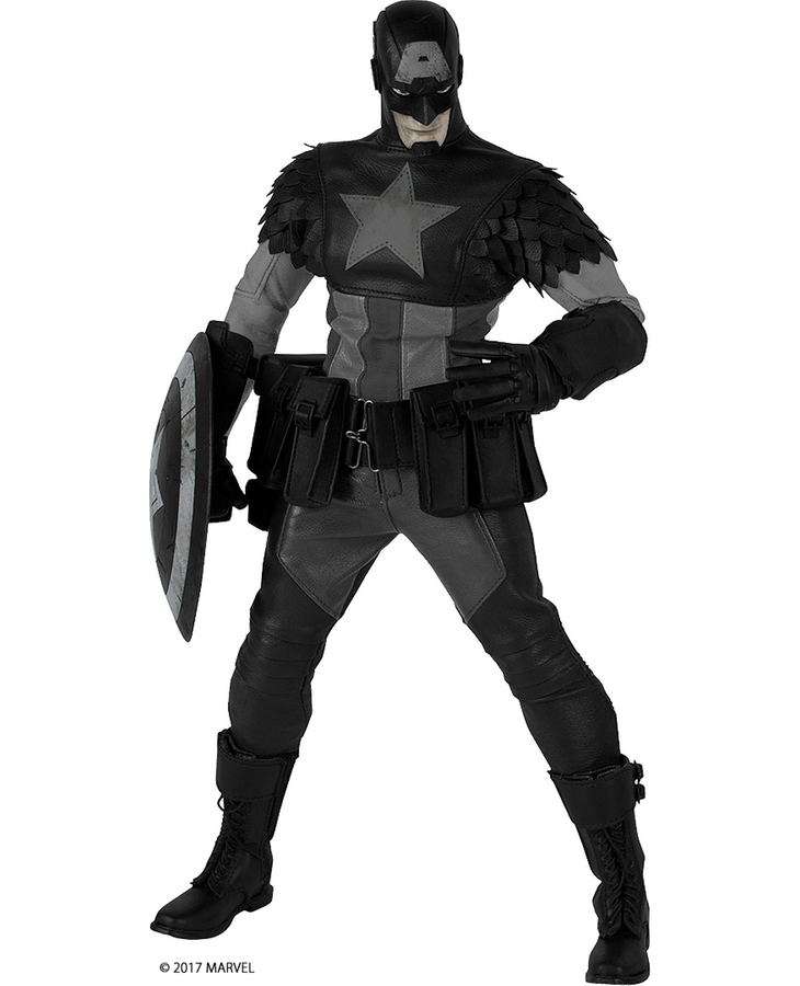 Marvel 1/6 Scale Action Figure: Night Mission Captain America image 1