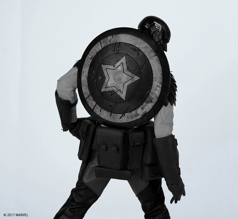 Marvel 1/6 Scale Action Figure: Night Mission Captain America image 3