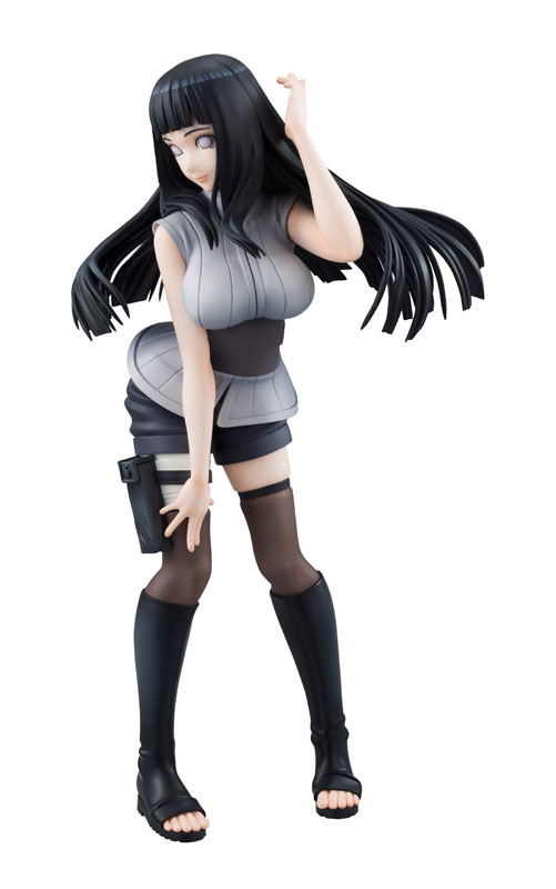 Naruto Gals Naruto Shippuden Pre-Painted PVC Figure: Hinata Hyuga Ver.2 image 4