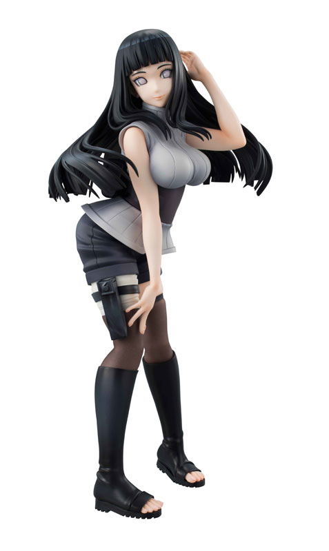 Naruto Gals Naruto Shippuden Pre-Painted PVC Figure: Hinata Hyuga Ver.2 image 7