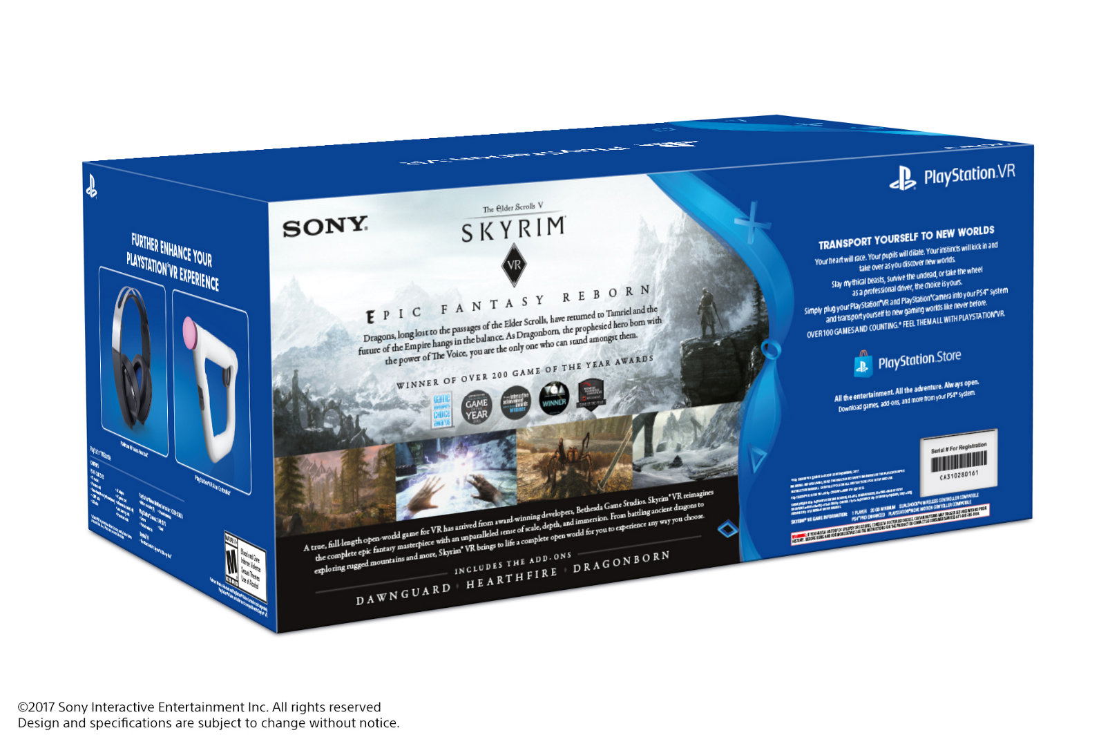 PlayStation VR The Elder Scrolls V: Skyrim Bundle