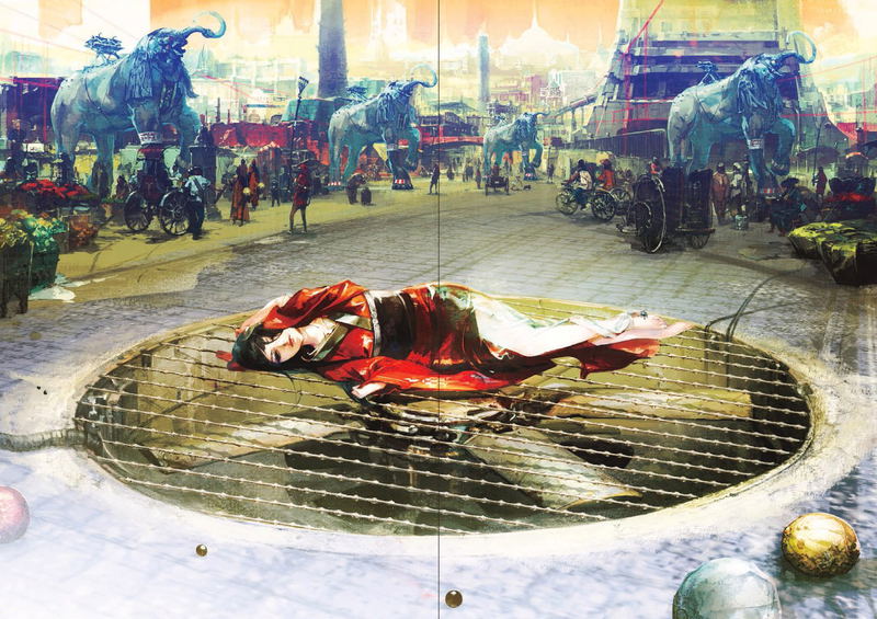 Yasushi Suzuki Artbook Twilight - Hakumei image 3