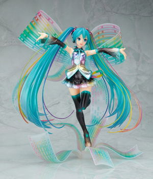 Character Vocal Series 01 Hatsune Miku 1/7 Scale Pre-Painted Figure: Hatsune Miku 10th Anniversary Ver. Memorial Box