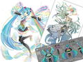 Character Vocal Series 01 Hatsune Miku 1/7 Scale Pre-Painted Figure: Hatsune Miku 10th Anniversary Ver. Memorial Box thumbnail 8