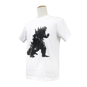Godzilla Foil Print T-shirt (Ladies L Size)