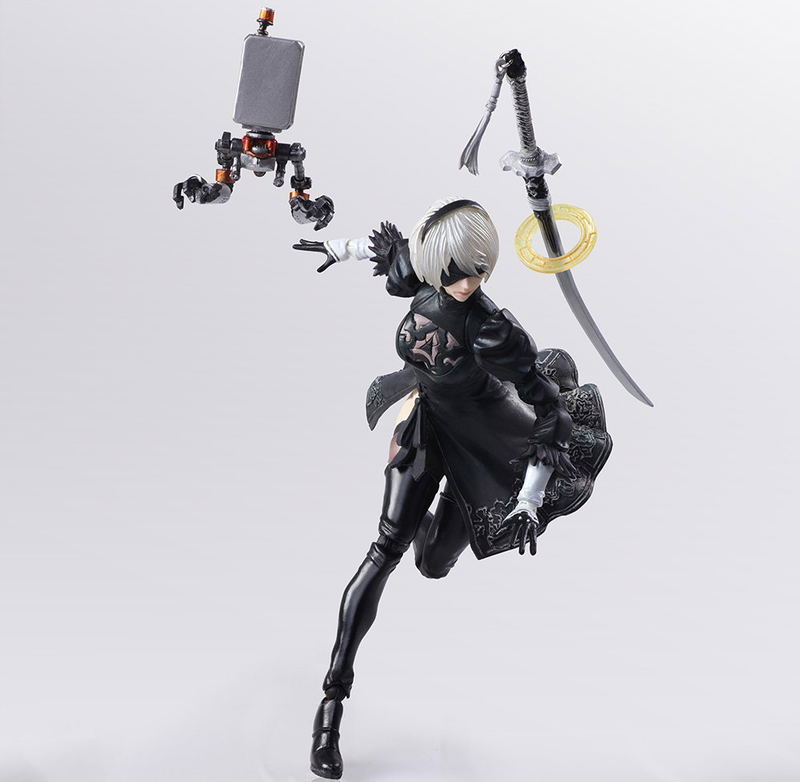 Nier: Automata Bring Arts: 2B & Machine Life Form Set image 10