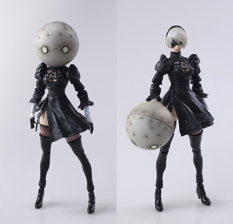 Nier: Automata Bring Arts: 2B & Machine Life Form Set image 11