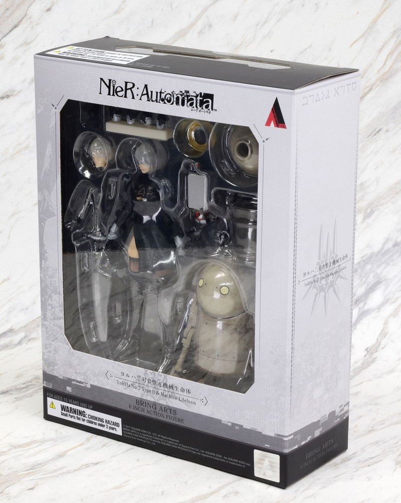 Nier: Automata Bring Arts: 2B & Machine Life Form Set image 14