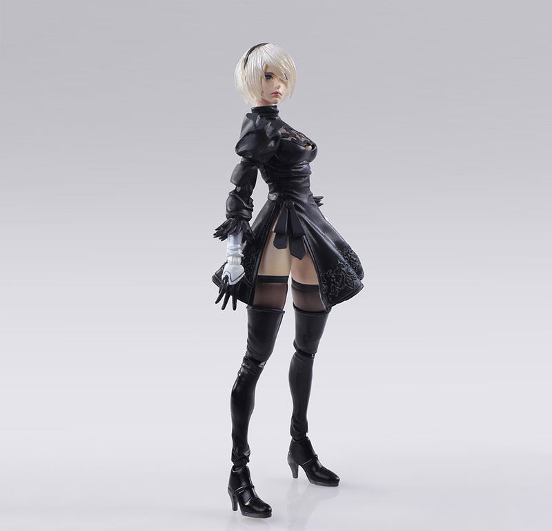Nier: Automata Bring Arts: 2B & Machine Life Form Set image 6