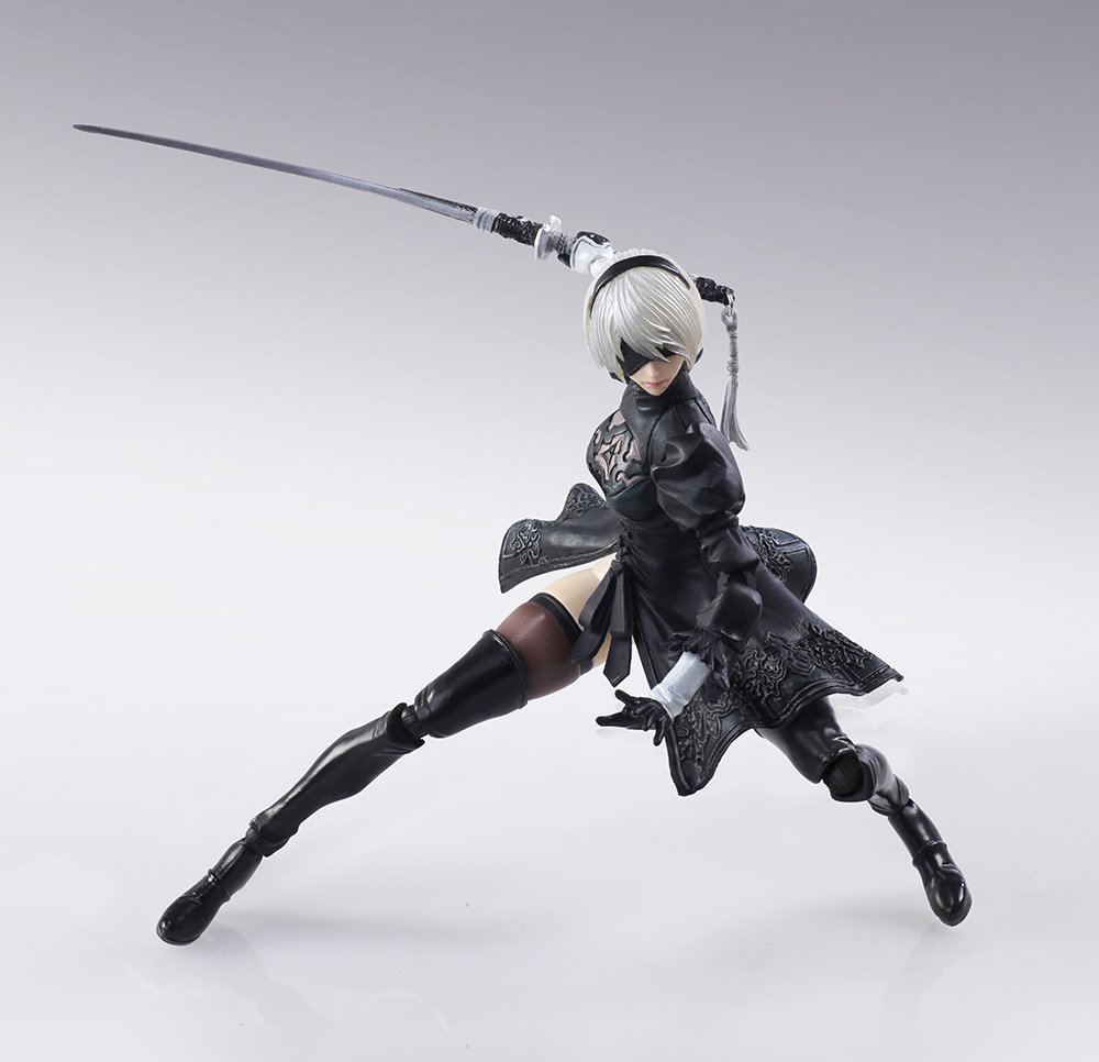 NieR:Automata 2B フィギュア BRING ARTS Nier: Automata Bring Arts: 2B & Machine Life Form Set