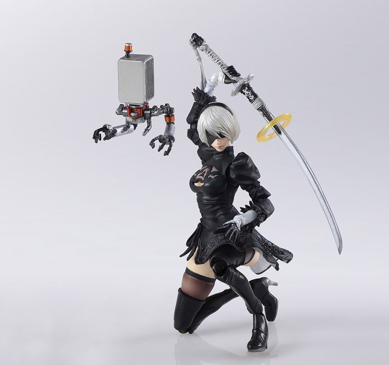 Nier: Automata Bring Arts: 2B & Machine Life Form Set image 8