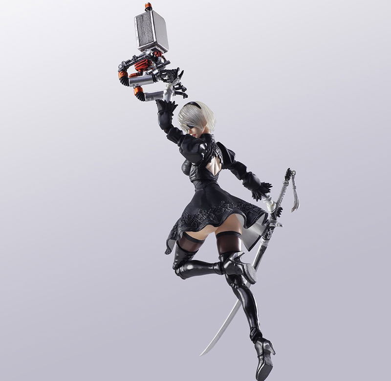 Nier: Automata Bring Arts: 2B & Machine Life Form Set image 9