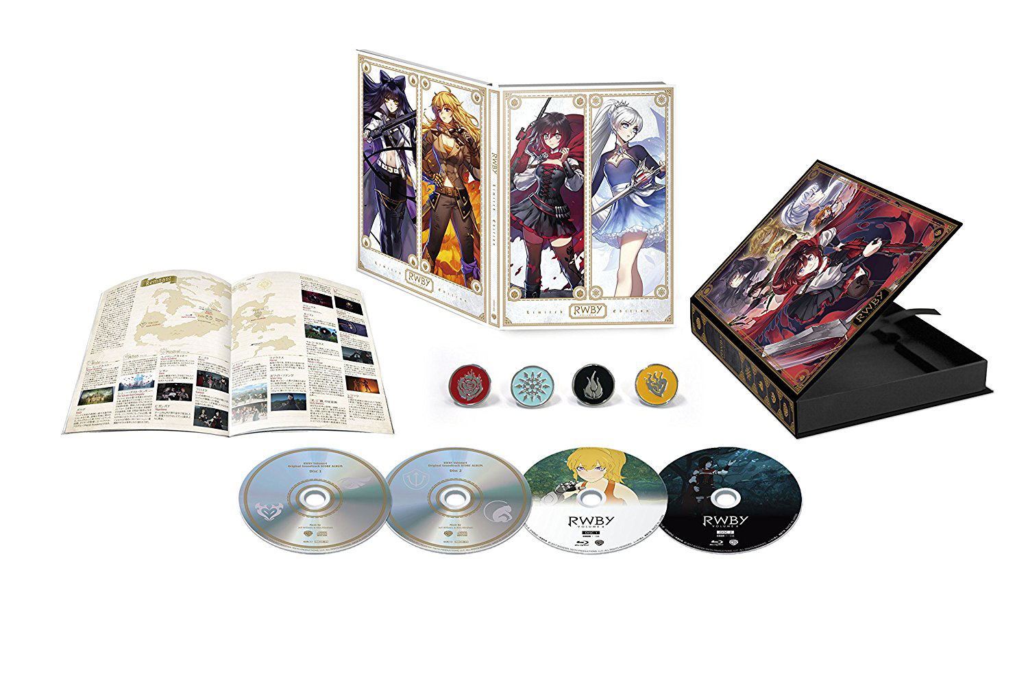 Rwby Vol.4 [2Blu-ray+2CD Limited Edition]