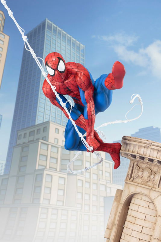 ARTFX+ Marvel Universe 1/6 Scale Pre-Painted Figure: Spider-Man Web Slinger image 16