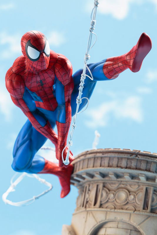 ARTFX+ Marvel Universe 1/6 Scale Pre-Painted Figure: Spider-Man Web Slinger image 9